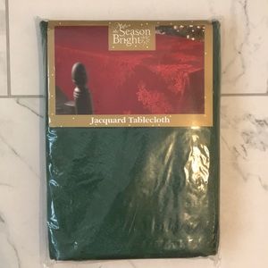 Christmas Jacquard Tablecoth